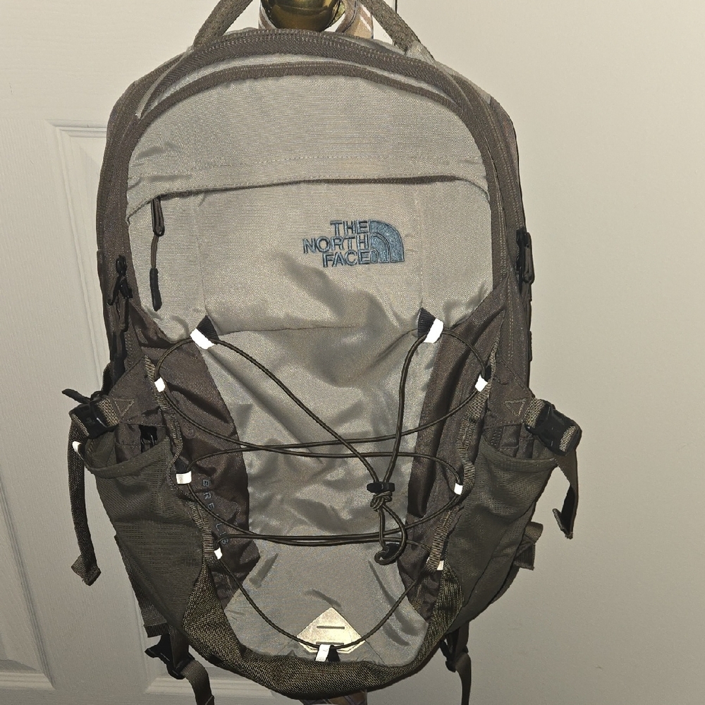 The North Face Black and Gray Backpack
